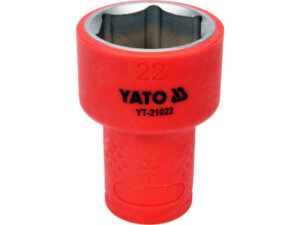 YATO Szigetelt dugókulcs 3/8" 22 mm 1000 V CrV