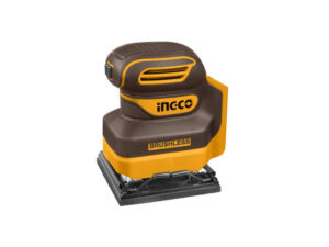INGCO Akkus rezgőcsiszoló 110 x 100 mm szénkefe nélküli 20 V (akku és töltő nélkül)