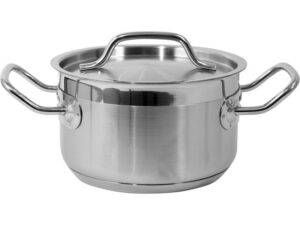 YATO GASTRO Lábas fedővel 1,9 liter 160 x 95 mm inox