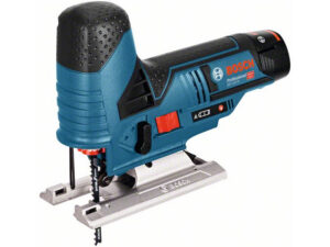 BOSCH Akkus dekopírfűrész GST 12V-70 marokfogantyús, L-Boxx-ban (2 x 3,0 Ah akku + gyorstöltő)