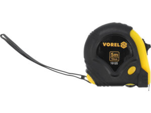 VOREL Mérőszalag 5 m x 19 mm gumírozott