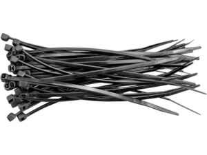 VOREL Kábelkötegelő 150 x 2,5 mm fekete (100 db)