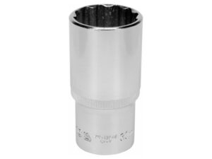 YATO Hosszú dugókulcs 12 szögletű 1/2" 30 mm CrV