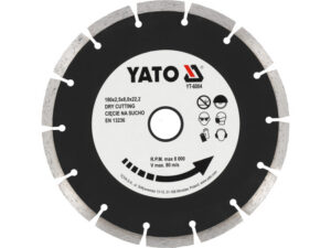 YATO Gyémánt vágókorong 180 x 2,5 x 8,0 x 22,2 mm szegmentált
