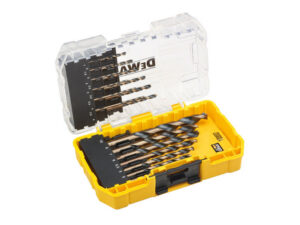 DEWALT BLACK & GOLD Csigafúró készlet 19 részes HSS-G (1,0 - 10 mm)