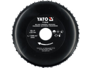 YATO Ráspoly tárcsa 125 x 22,2 mm