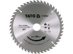 YATO Fűrésztárcsa fához 216 x 30 x 2,2 mm / 48T