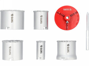 YATO Lyukfúró készlet Carbide 33- 83 mm