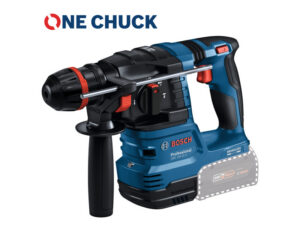 BOSCH Akkus Kombikalapács GBH 18V-22 X kartondobozban ONE CHUCK tokmánnyal (akku + töltő nélkül)
