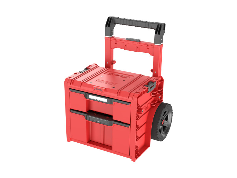 QBRICK SYSTEM PRO 2.0 Gurulós szerszámosláda Fiókos 2 Red Ultra HD