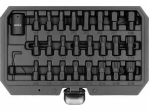 YATO Ütvecsavarozó bitfej készlet 1/2" 25 részes
