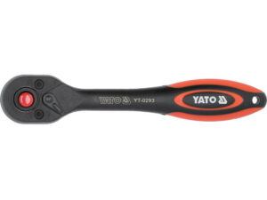 YATO Racsnis hajtószár 1/4" 144 mm 72T hajlított szár CrV