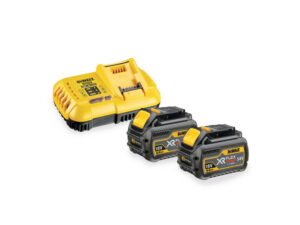 DEWALT FlexVolt Akkumulátor és gyorstöltő szett 54 V (2 x 6 Ah akku + töltő)