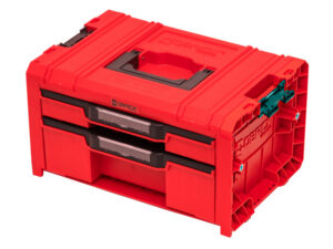 QBRICK SYSTEM PRO Szerszámosláda Fiókos 2 EXPERT Red Ultra HD