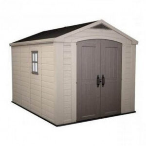 Factor 8x8 kerti ház, beige-taupe színben