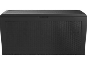 Samoa műrattan kerti tároló 270L antracit