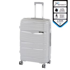TraveLux Voyager nagy bőrönd keményfedeles 76x50x29 cm szürke
