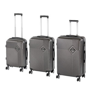 TraveLux Pro XXI gurulós bőrönd szett szürke