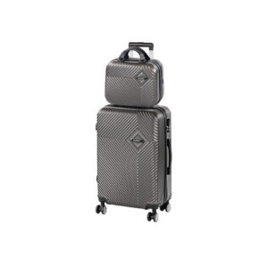 TraveLux Pro VII gurulós bőrönd szett szürke