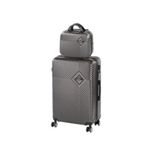 TraveLux Pro VIII gurulós bőrönd szett szürke