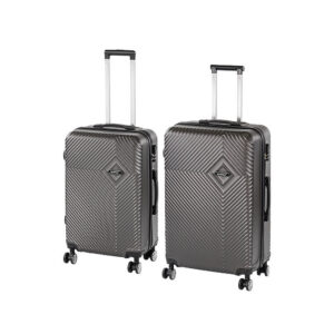 TraveLux Pro XI gurulós bőrönd szett szürke