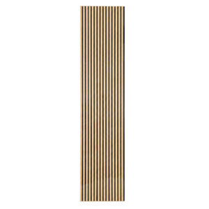 Akusztikus falpanel bambusz hatású 260x60x1,8 cm