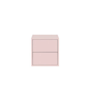 Boxie 2 fiókos fali szekrény 40x40x37 cm pink