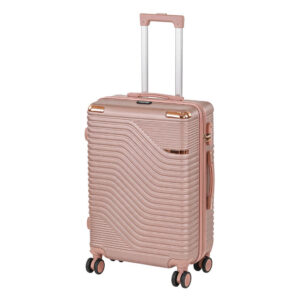 TraveLux Urban közepes bőrönd keményfedeles 68x45x25 cm rosegold