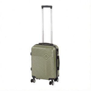TraveLux Pro kézipoggyász keményfedeles levehető kerékkel 40x30x20 cm olajzöld