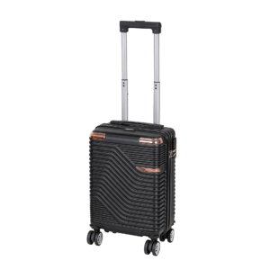TraveLux Urban kézipoggyász keményfedeles levehető kerékkel 40x29x19 cm fekete
