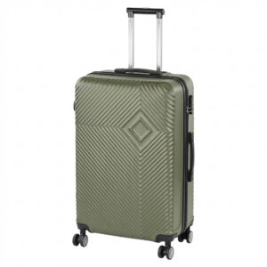 TraveLux Pro nagy bőrönd keményfedeles 76x50x29 cm olajzöld