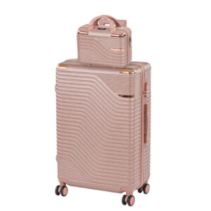 TraveLux Urban V gurulós bőrönd szett rosegold