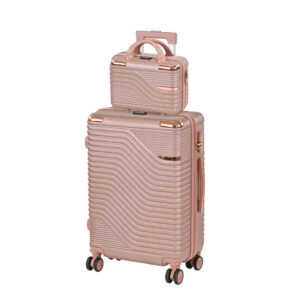 TraveLux Urban VII gurulós bőrönd szett rosegold