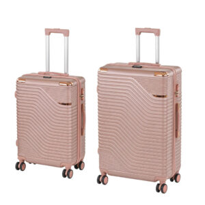 TraveLux Urban XI gurulós bőrönd szett rosegold