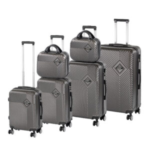 TraveLux Pro XXXXXIV gurulós bőrönd szett szürke