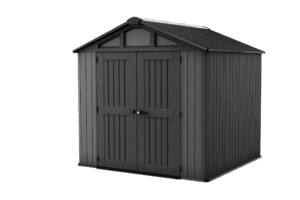 Stronghold 8x8 műanyag kerti ház szürke-fekete