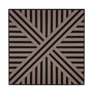 Akusztikus falpanel Deco VI olajos tölgy hatású 60x60x1,8 cm