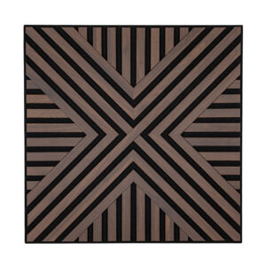 Akusztikus falpanel Deco VII dió hatású 60x60x1,8 cm