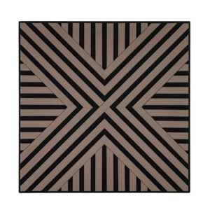 Akusztikus falpanel Deco VII olajos tölgy hatású 60x60x1,8 cm