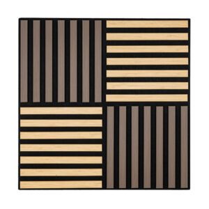 Akusztikus falpanel Deco X olajos tölgy hatású 60x60x1,8 cm