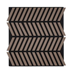 Akusztikus falpanel Deco XII olajos tölgy hatású 60x60x1,8 cm