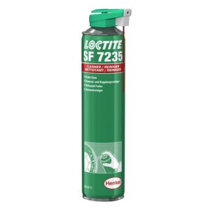 LOCTITE SF 7235 Fék- és alkatrésztisztító spray (600 ml) – Prémium minőség, eltávolítja a kátrányt, port, olajat, zsírt