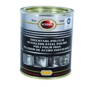 AUTOSOL fém polírozó rozsdamentes acélhoz (750 ml, Németországban készült, prémium minőség)