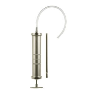PRESSOL 500 ml olaj-/benzin-/gázolaj fecskendő, flexibilis szívótömlővel, nikkelacél