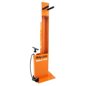 BIKE LIFT SOS javítóállomás kerékpárhoz – rögzíthető üzlet elé vagy közterületre