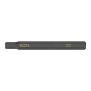 WERA 840 S 1-4 HEX+ bit ütvecsavarozóhoz, 5 mm, 70 mm hossz (darabonként) – Német szerszám műhelyekhez.