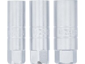 BGS technic 3/8 hüvelykes gyertyakulcs készlet, 14mm / 16mm / 18mm