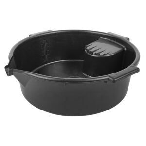 P2R (Motorisé) P2R BAC DE VIDANGE MULTI-USAGES 6L Fekete polietilén, mércével, fogantyúval (egy darabos)