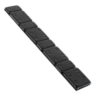 SELECTION P2R (Motorisé) SELECTION P2R öntapadós kerékkiegyensúlyozó súly fekete (4x5 g és 4x10 g, összesen 8 db)