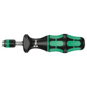 WERA 7441 1/4 Dinamométeres bitbefogós csavarhúzó, 0,10–0,34 Nm, fekete-zöld (darabonként) – Német márka műhelyek számára